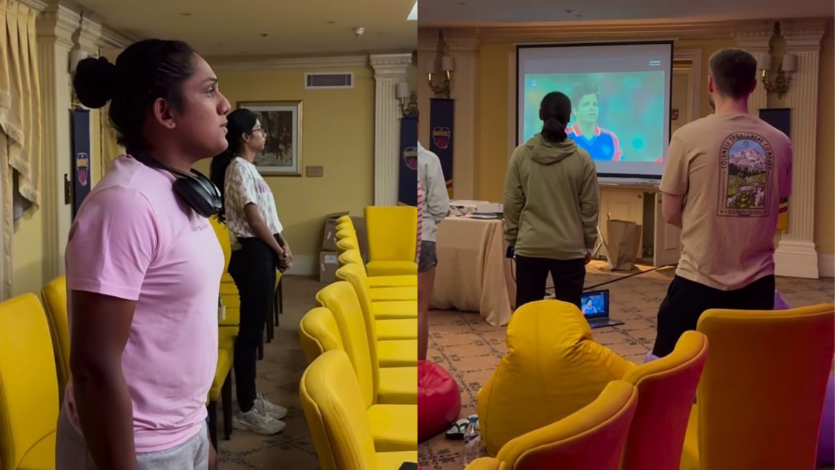 WPL 2024, WATCH: UP Warriorz' Chamari Athapaththu wins hearts by singing Indian national anthem, fans react – India TV