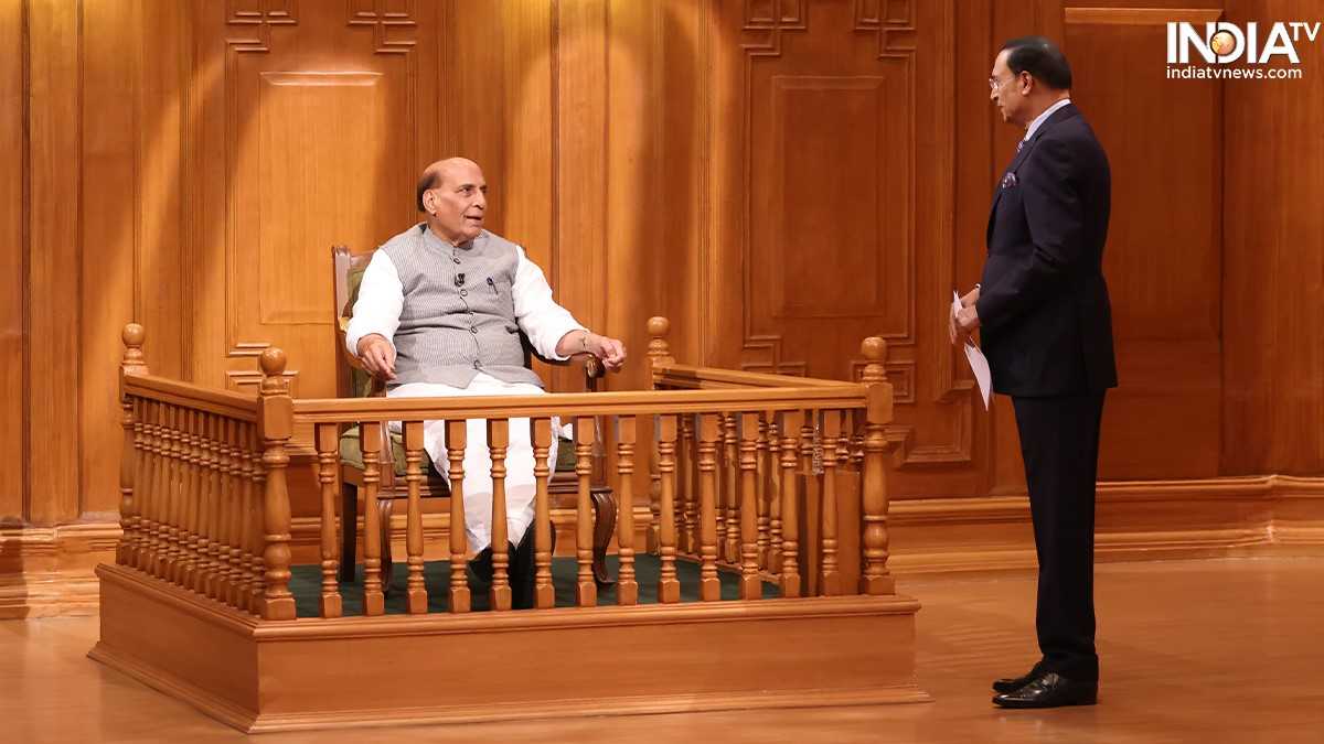 Aap Ki Adalat: Why was Kejriwal arrested? Rajnath Singh tells Rajat Sharma