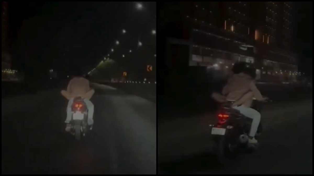 Oops! Ahmedabad man detained by police after video of his 'romantic ride' goes viral | WATCH