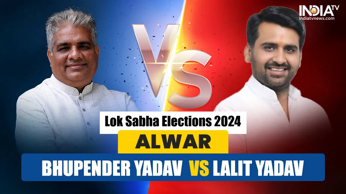 Alwar Lok Sabha Election 2024: BJP's Bhupendra Yadav to take on Congress' Lalit Yadav