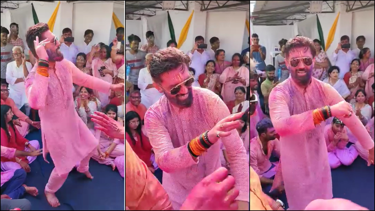 WATCH: Chirag Paswan dances like no one is watching on Holi, video will compel you to shake a leg along