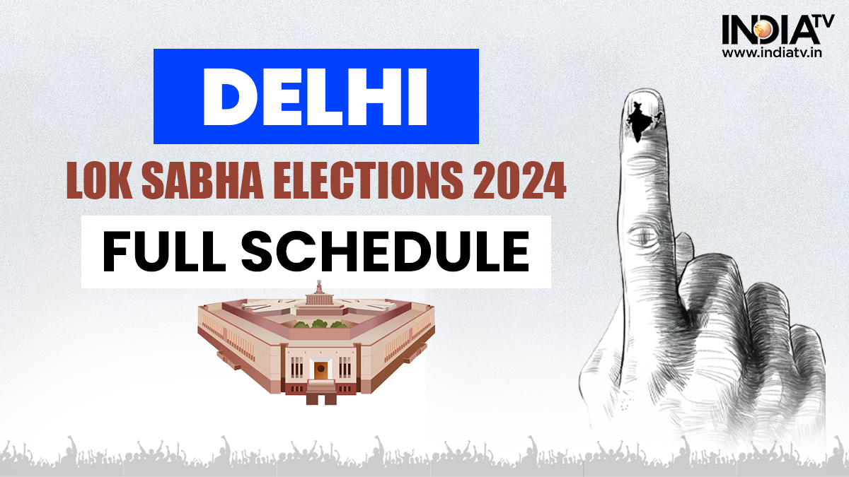 Delhi Lok Sabha Elections 2024 Poll Schedule Phases Seats Parties