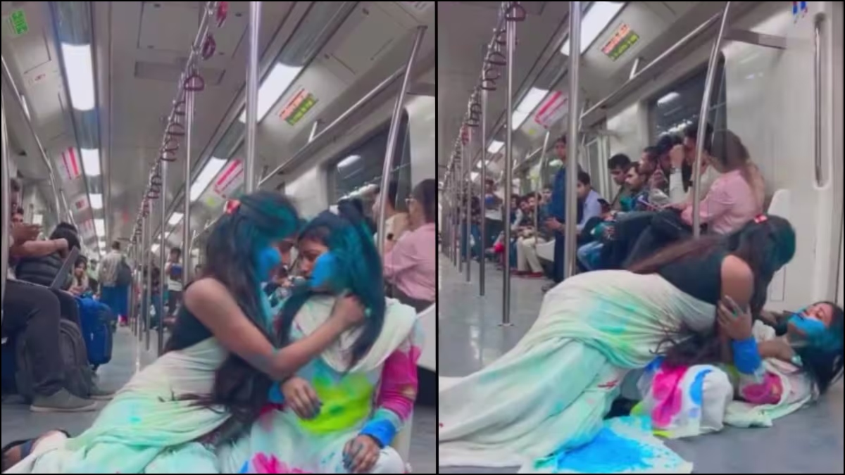 'May be deepfake': Delhi Metro responds to viral video of women performing obscene Holi dance inside train