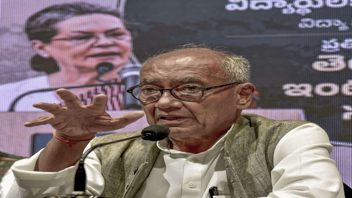 'People greedy for power, wealth and land leaving Congress': Digvijaya Singh as Scindia gets BJP ticket