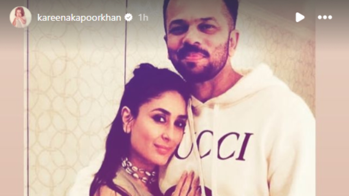 Kareena Kapoor Khan wishes Rohit Shetty on his 50th birthday in style | See Photo