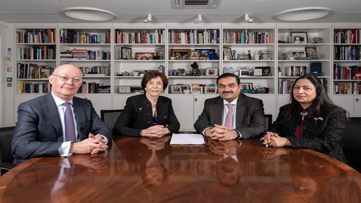 The Adani Green Energy Gallery at the science museum in London. 