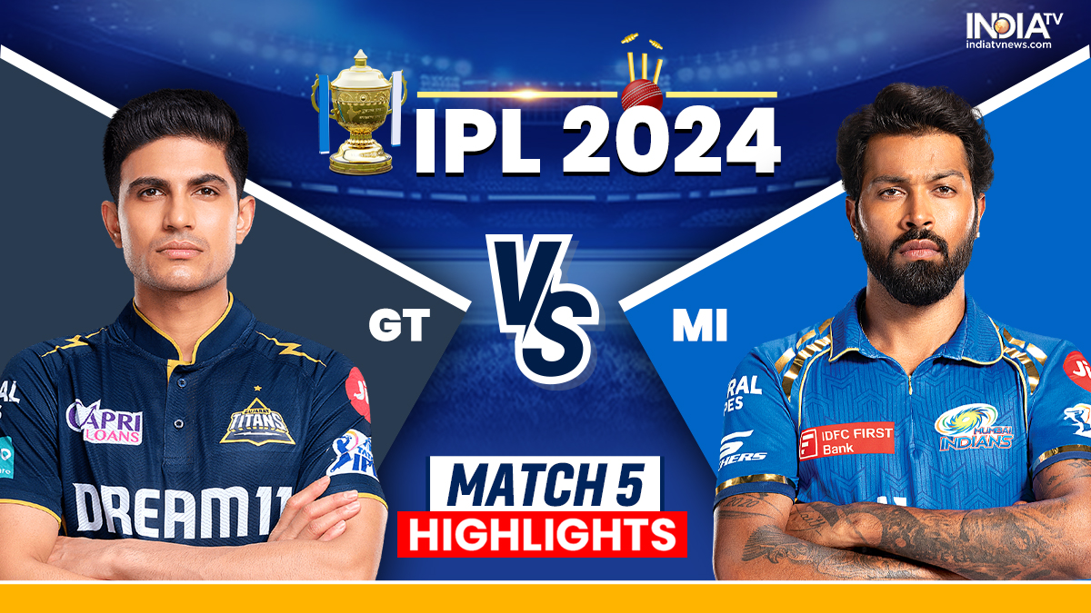 GT vs MI IPL 2024 Highlights: Gujarat Titans defeat Mumbai Indians in ...