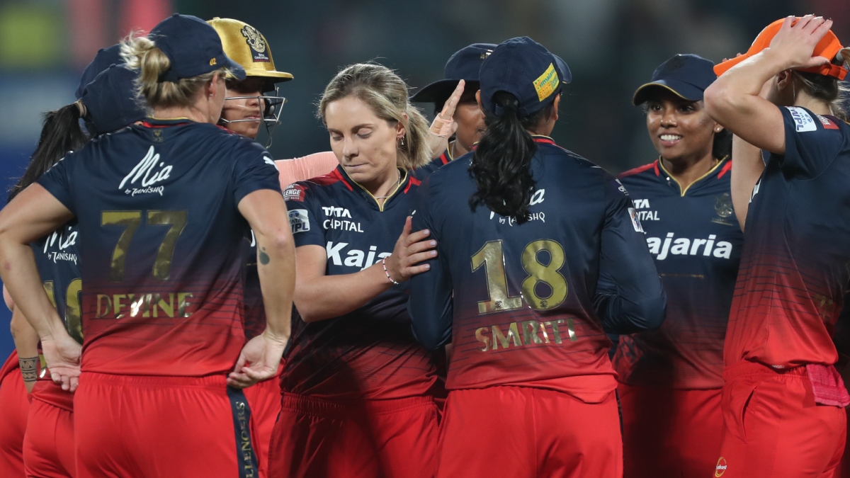 RCB's Sophie Molineux turns tables with spectacular three-wicket over against DC | WATCH