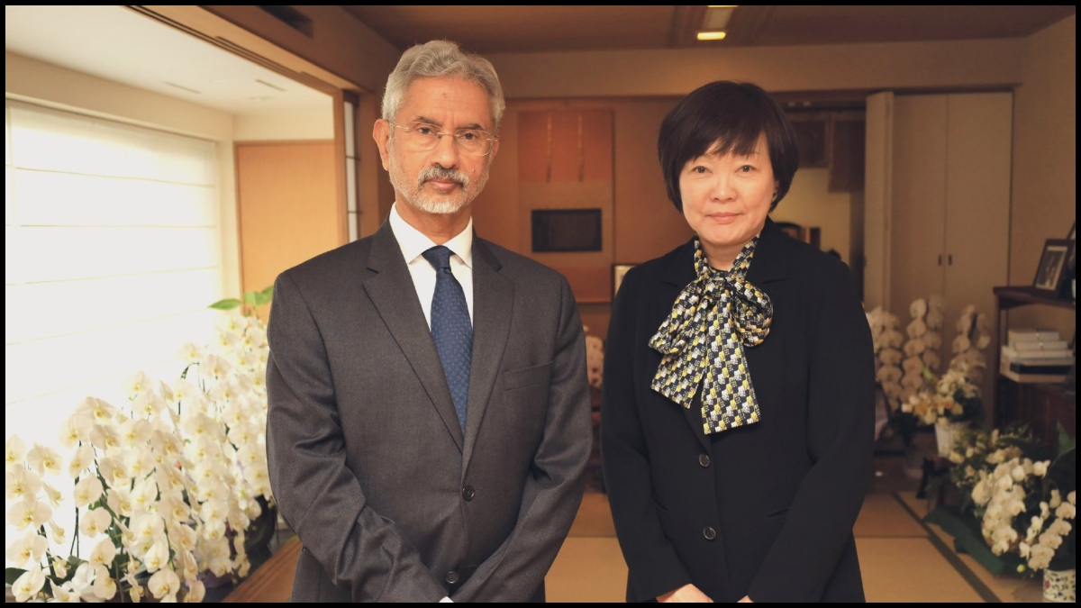 Jaishankar hands over personal letter from PM Modi to Japan's late PM Shinzo Abe's wife