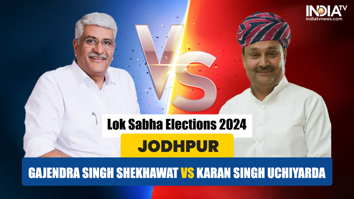 Jodhpur Lok Sabha Elections 2024: Gajendra Singh Shekhawat eyes hat-trick, Congress fields Karan Uchiyarda