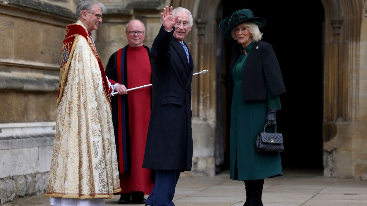 King Charles attends Easter service, provides a glimpse of the monarch after cancer diagnosis I VIDEO