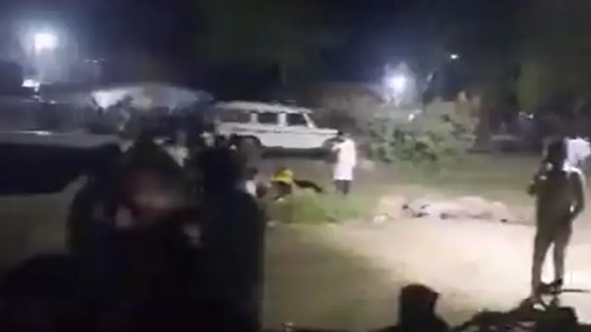 An image from the site where the tragic incident took place. 