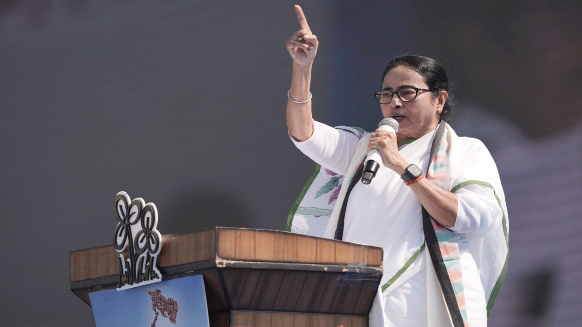 Mamata challenges BJP to ‘cross even 200 seats’ nationwide, says ‘Bengal means only TMC, no one else’