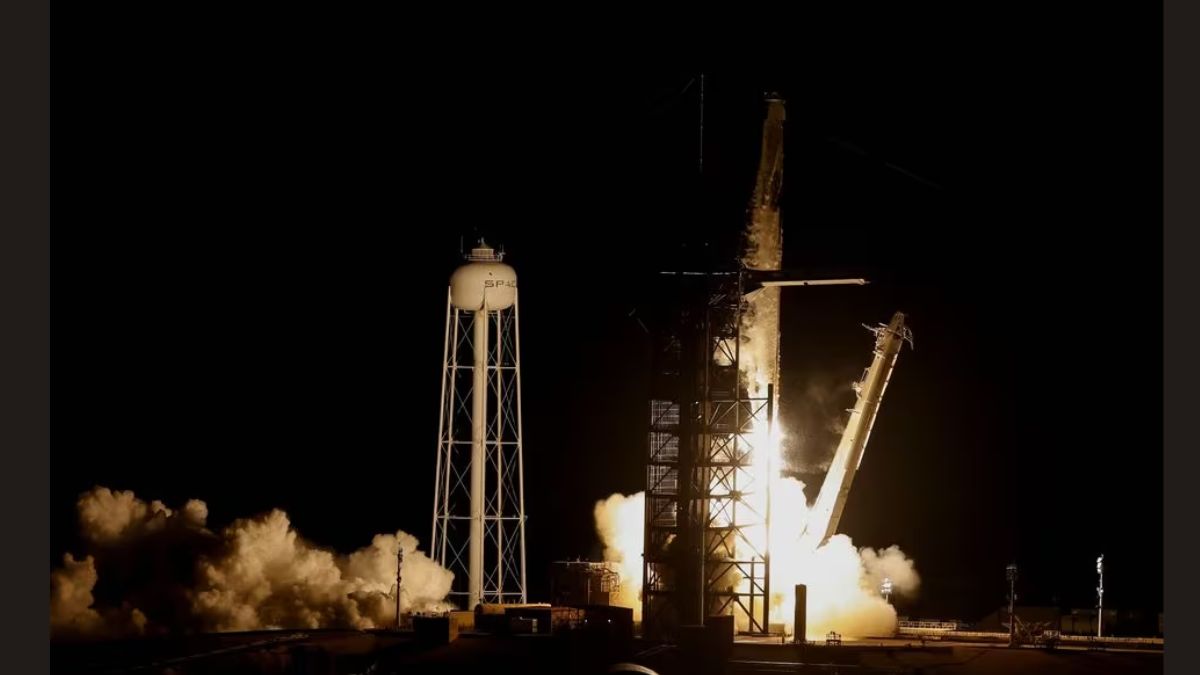 spacex initiates eighth long duration crew mission to international space station orbit