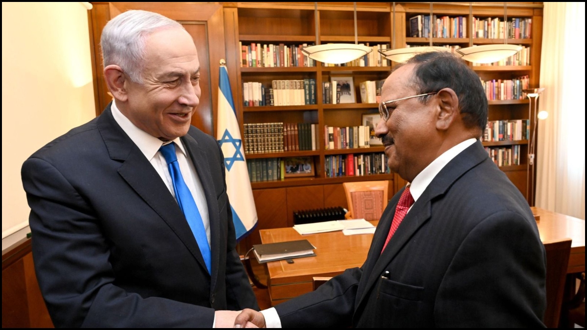 NSA Ajit Doval meets Israel PM Netanyahu, discusses war in Gaza and humanitarian assistance