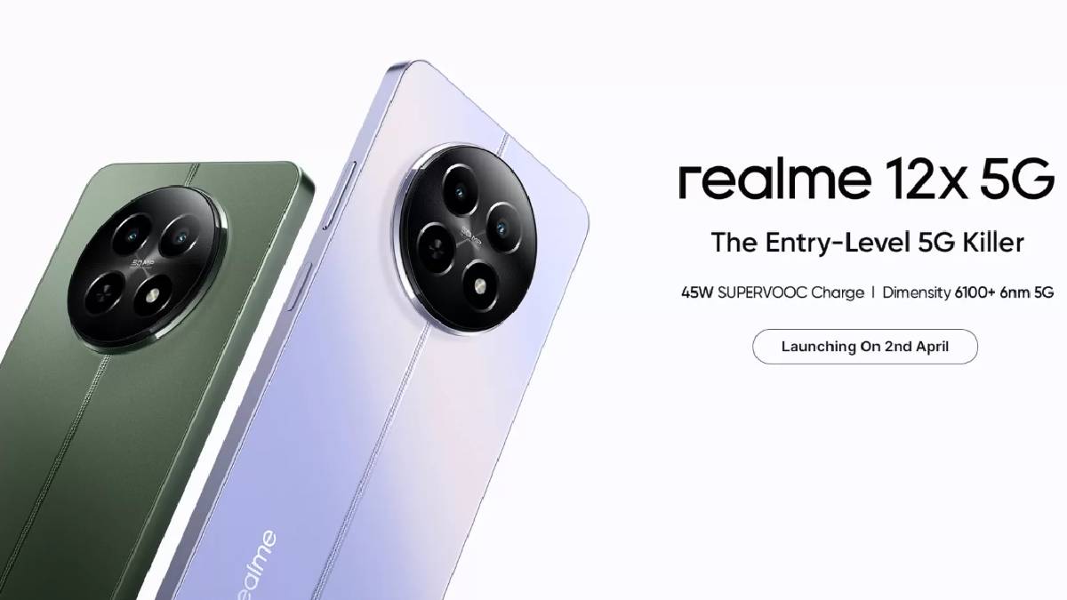 realme 12x to launch in india on april 2 here s what we know so far