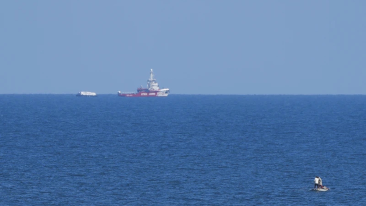 First ship using new sea route delivers humanitarian aid to Gaza – India TV