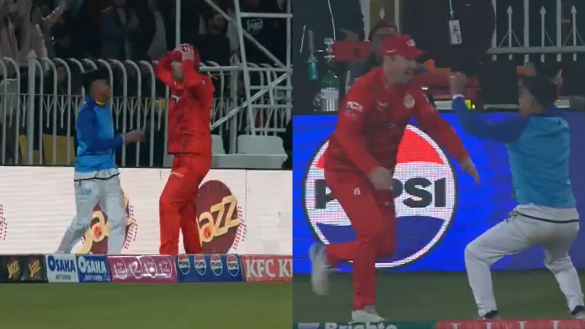 WATCH | Colin Munro makes ball boy's day in PSL match with warm hug after he takes stunner, video goes viral