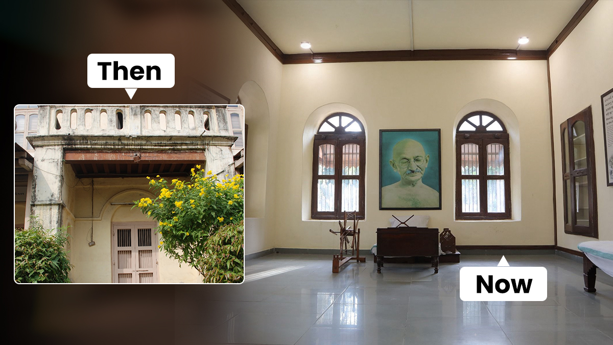 Sabarmati Ashram Memorial turns a new leaf with Rs 1200 cr investment | The then and now pics