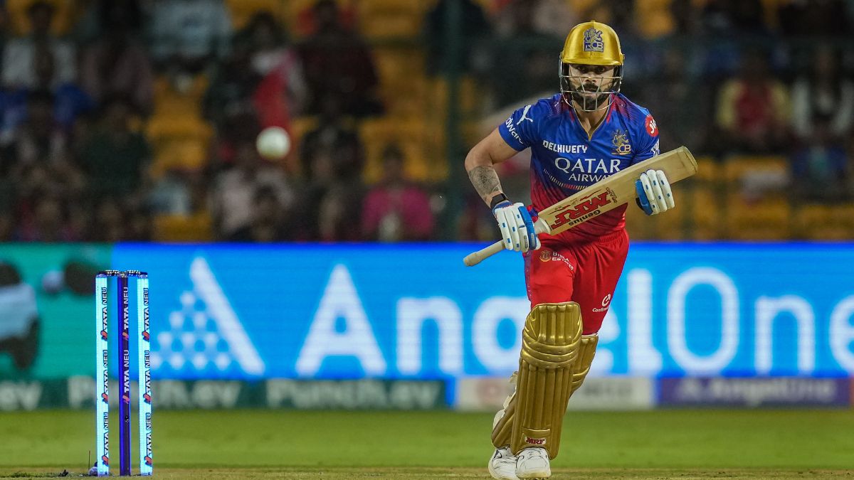 Virat Kohli surpasses Chris Gayle and Shikhar Dhawan, equals Dhoni with his 77-run knock vs PBKS in IPL 2024