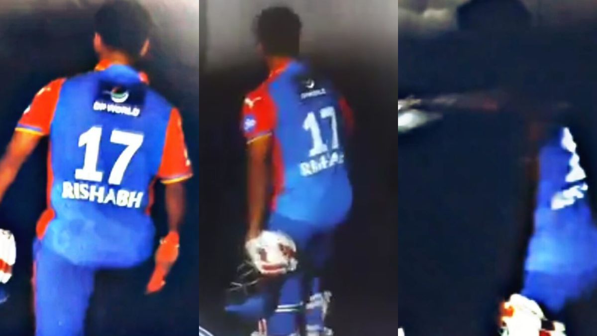 WATCH: Rishabh Pant slams his bat into curtains in frustration after getting out in IPL 2024 clash vs Rajasthan Royals – India TV