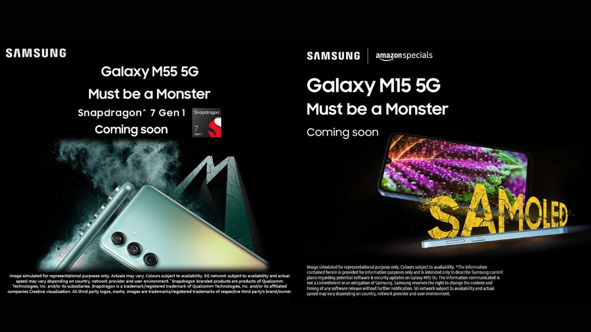 Samsung Galaxy M55 5G and Galaxy M15 5G teased ahead of launch: Price, features and more