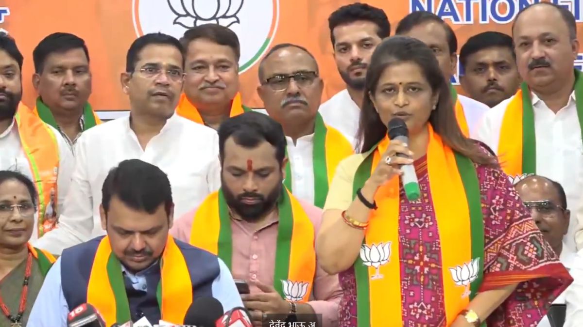 Maharashtra: Dr Archana Patil Chakurkar, senior Congress leader Shivraj Patil's daughter-in-law, joins BJP