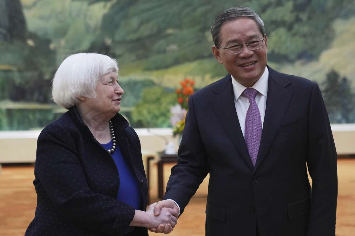 US, China need 'tough' conversations: Secy Yellen tells Chinese Premier Li