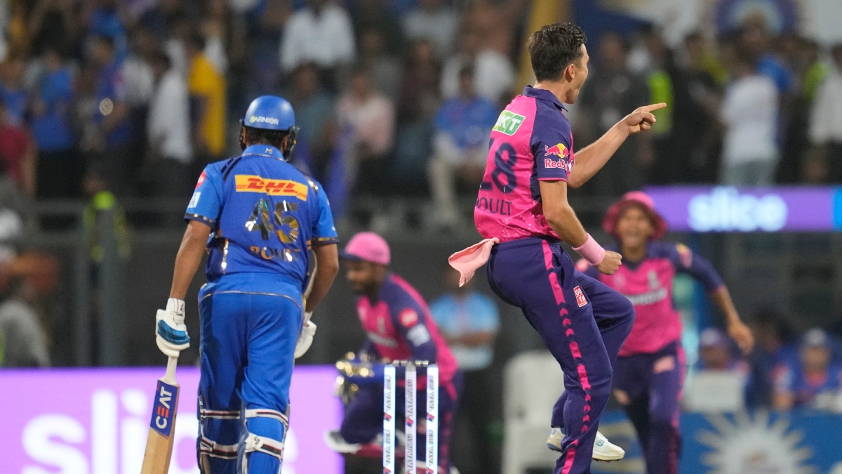 Rohit Sharma registers joint-highest ducks in IPL history after no score vs RR as Boult silences Mumbai crowd