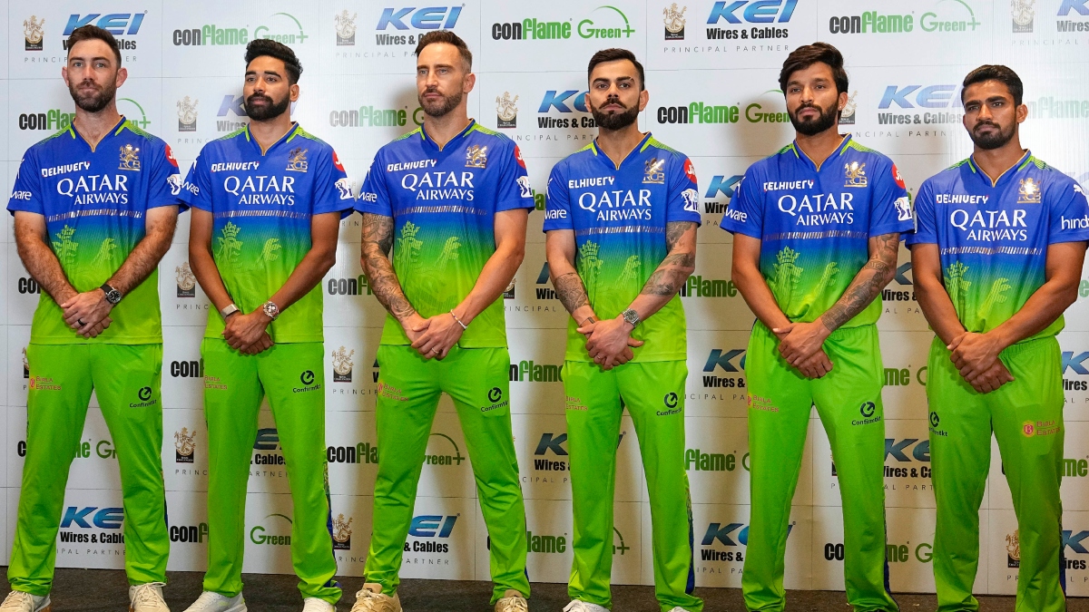 Why RCB are wearing green jersey vs KKR at Eden Gardens and their win-loss record – India TV