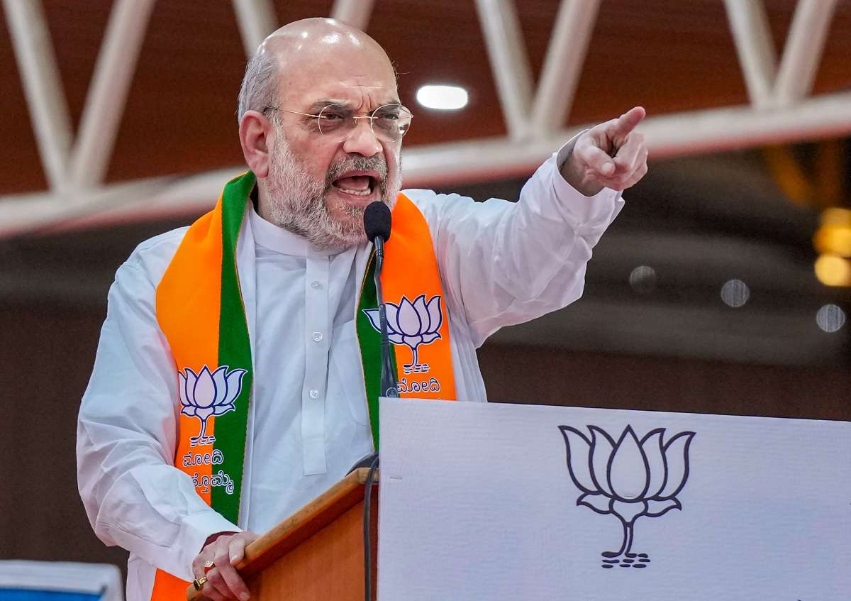 Lok Sabha elections: Amit Shah calls for PM Modi's third term, says 'Will end terrorism, Naxalism'