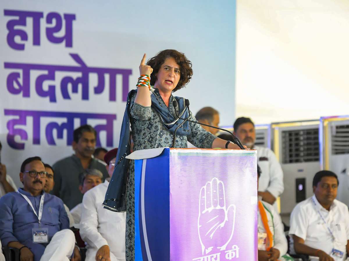 'My mother's 'mangalsutra' was sacrificed for this country': Priyanka Gandhi's blistering attack on PM