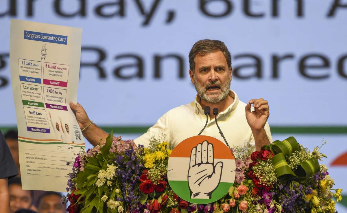 Rahul Gandhi unveils Congress' plan of scrapping Agniveer scheme