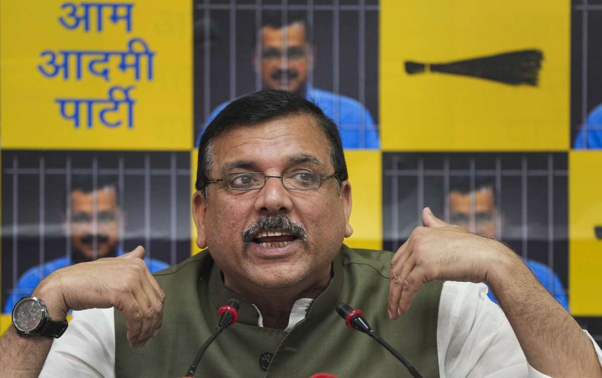 Arvind Kejriwal is being tortured in jail, not allowed to meet people face-to-face, alleges Sanjay Singh