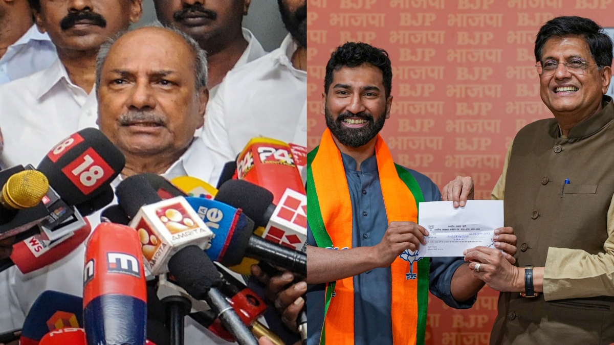 Lok Sabha elections: Congress veteran AK Antony wishes loss in polls for his son Anil who joined BJP | READ