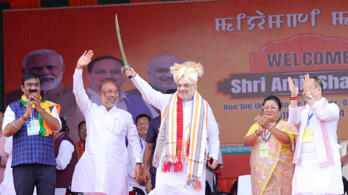 'We won't allow Manipur to break': Amit Shah stresses on peace and unity in Imphal