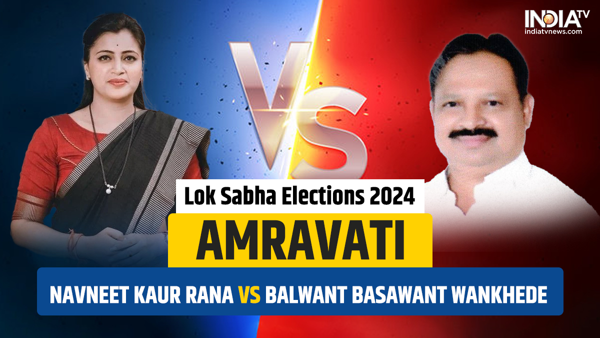 Amravati Lok Sabha Elections Bjps Navneet Rana To Face Congress Candidate Balwant Baswant 1410