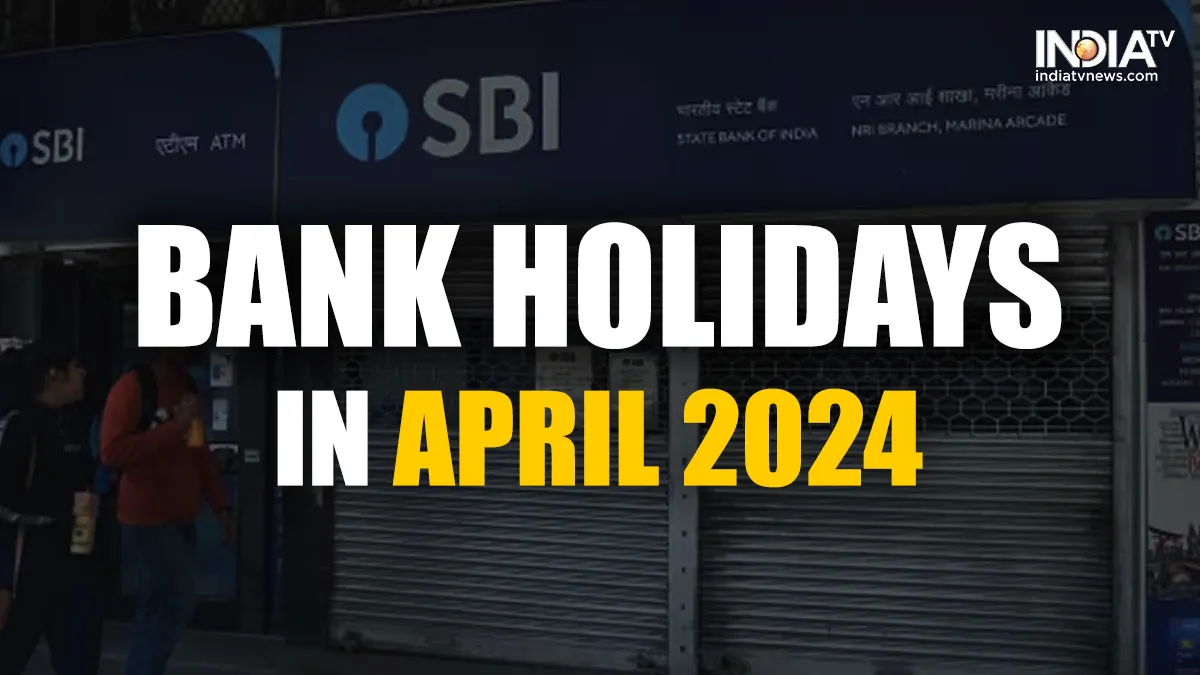 Bank holidays in April 2024: Banking services disrupted for 5 days this week | Check list here