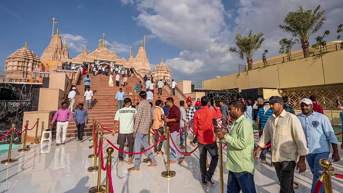 BAPS Hindu temple inaugurated by PM Modi in Abu Dhabi visited by over 3.5 lakh devotees in 1st month