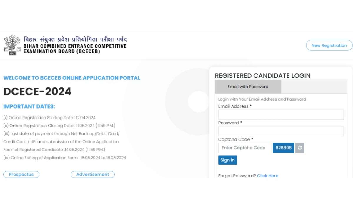 Bihar DCECE 2024 application forms out at bceceboard.bihar.gov.in, check how to apply, documents, more