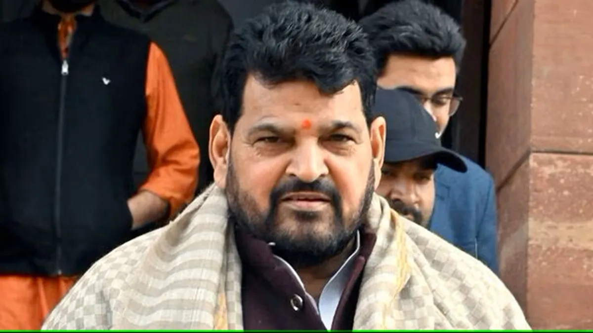 BJP MP and former WFI president Brij Bhushan Sharan Singh.
