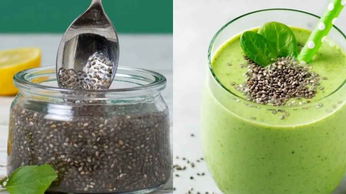 Delicious chia-infused beverages for weight loss.