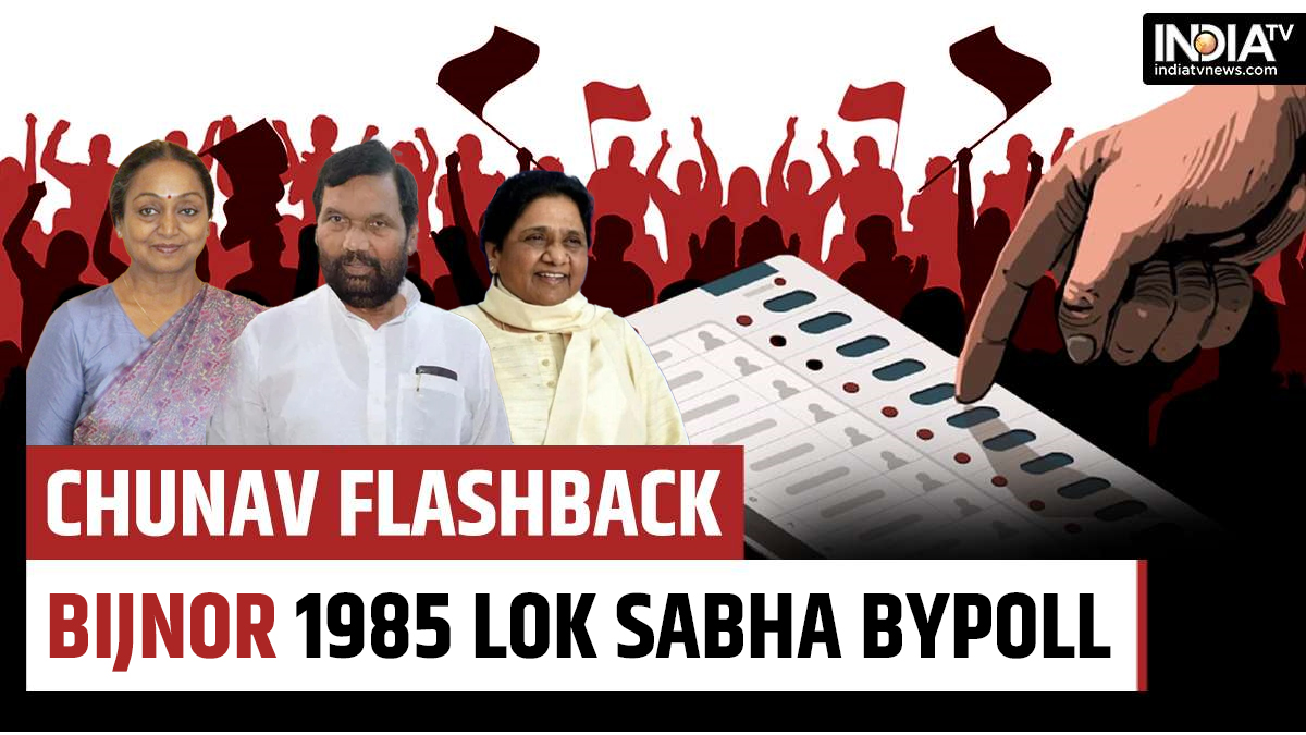 When Meira Kumar faced Ram Vilas Paswan, Mayawati in Bijnor bypoll of 1985 – India TV