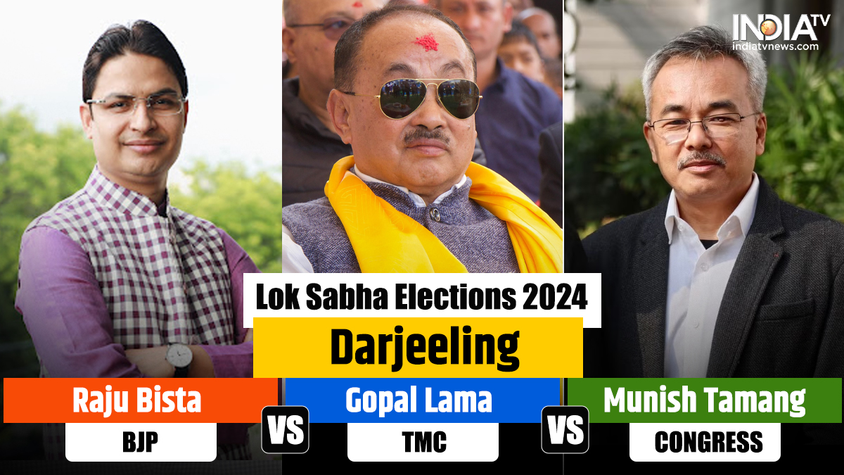 Darjeeling Lok Sabha Elections 2024: BJP's Raju Bista faces an uphill task in triangular contest