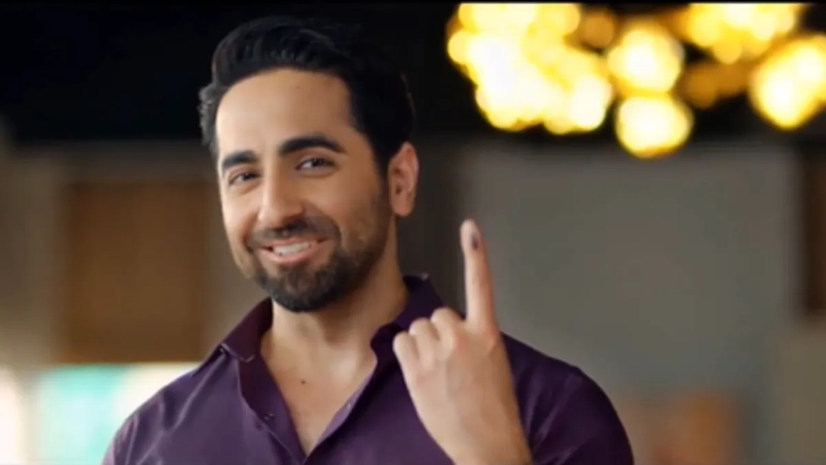 Ayushmann Khurrana appointed as youth icon before the upcoming Lok Sabha elections 