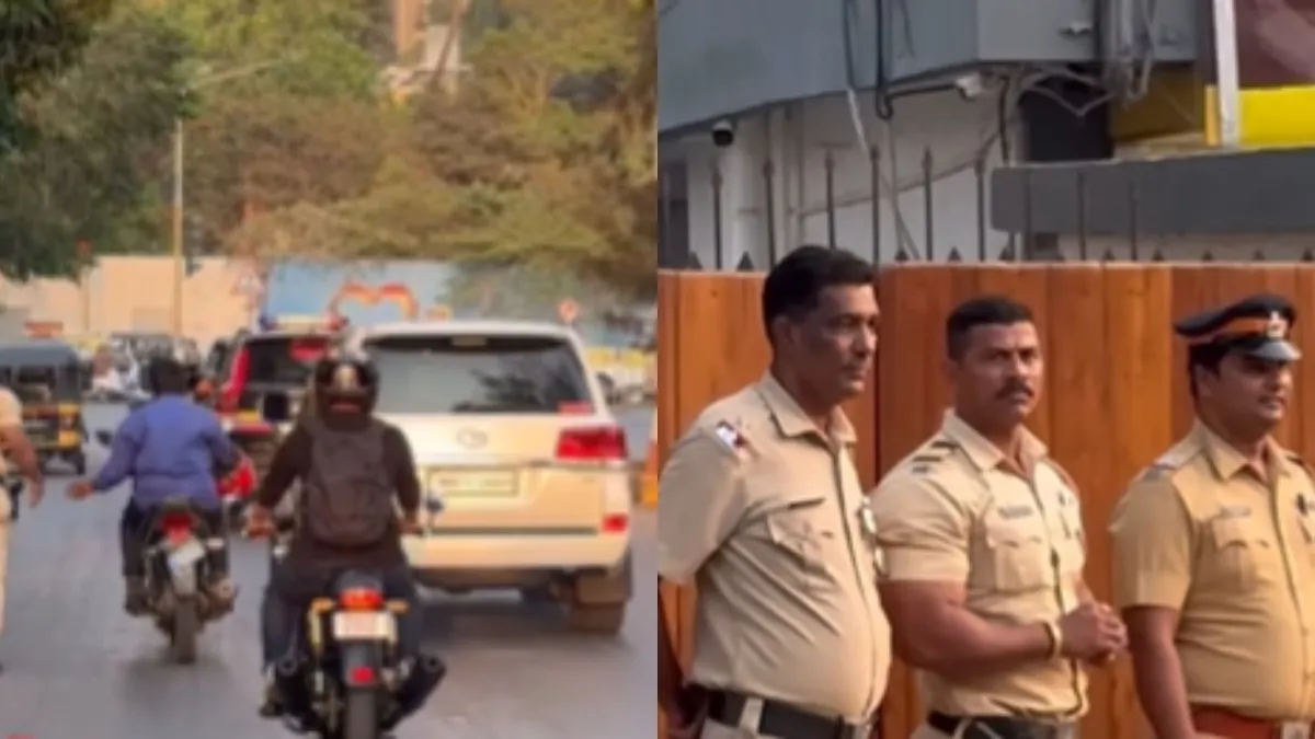 Salman Khan steps out with heavy security after the gunshot incident 