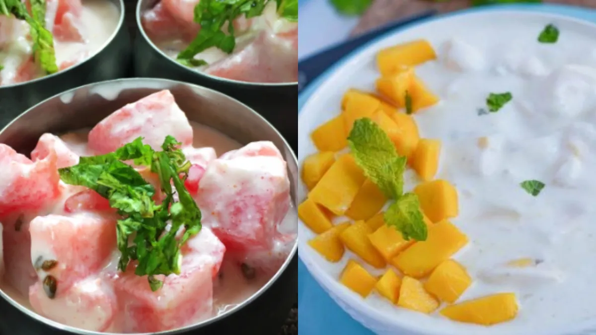 Prepare these 5 fruity Raita recipes to beat the heat this summer.