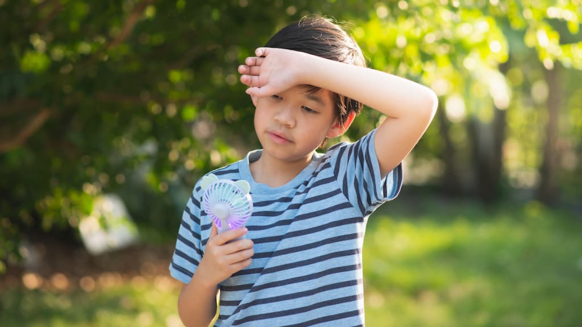 Here's why heat wave causing dehydration in kids a