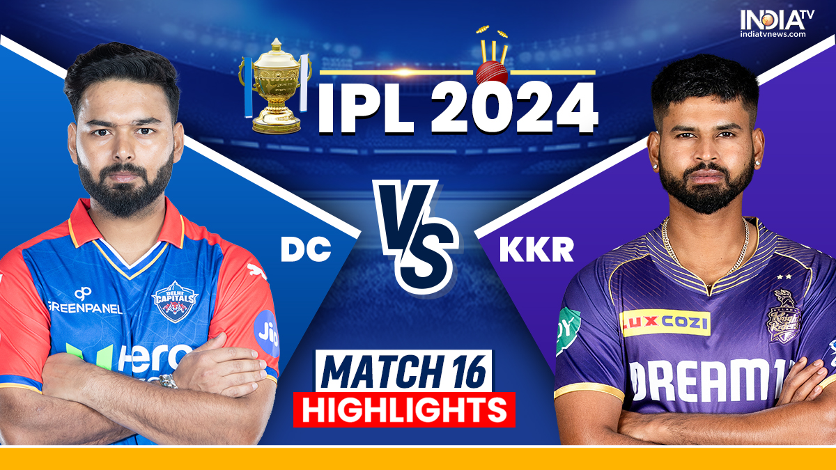 DC vs KKR IPL 2024 Highlights: Kolkata Knight Riders extend winning run with 106-run triumph over Delhi