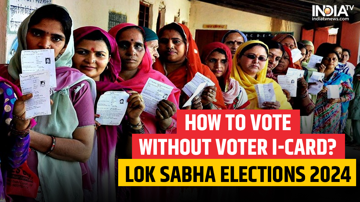 Lok Sabha Elections 2024 Phase 1 Don't have a voter ID card? You can